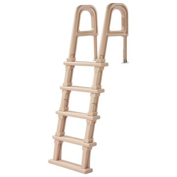 Pool ladder VEVOR U10, 5 steps, Gray, 81 × 60.5 × 179 cm