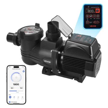 Pool pump VEVOR HLVSP150QW, Variable speed