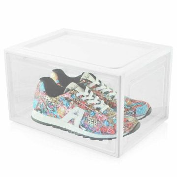 Shoe storage boxes Bituxx, 3 pcs., up to size 47, 36 × 26 × 21.5 cm