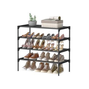 Batų lentyna SONGMICS LSH024BH01, 3 pakopų, Juoda, 62,3 × 70,5 × 29,7 cm