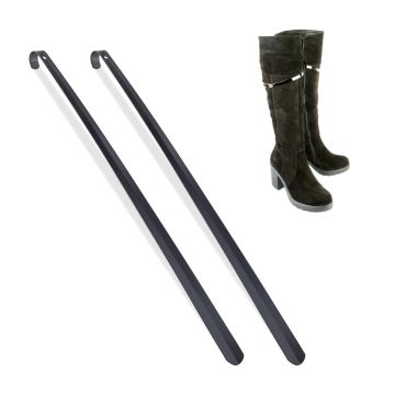 Batų šaukštai Relaxdays, 2 vnt, Juodi, 70 × 3,5 × 3,5 cm