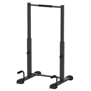 Atsispaudimų stovas Sportnow 63x63x117cm., juodos spalvos