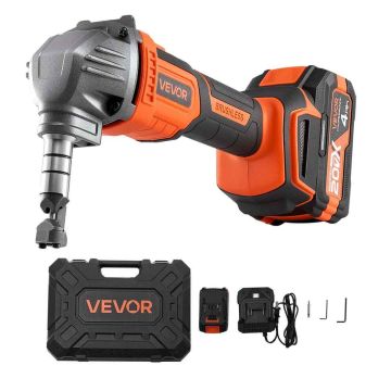 Belaidis metalo kirptuvas VEVOR BL-JH550/20V-MT, 20 V, 2200 aps./min, Įvairiaspalvė, 335 × 198 × 74 mm