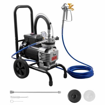 Airless paint sprayer VEVOR, 490 × 350 × 705 mm