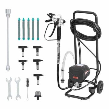 Airless paint sprayer VEVOR RP8623S, 650 W, 3000 PSI, 370 × 950 × 400 mm