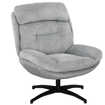 Fotelis Homcom 79x91x98cm., pilkos/juodos spalvos