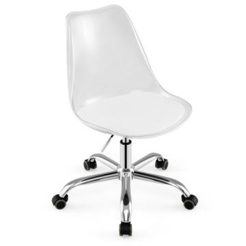 Office chair, without armrests, 59.69 × 78.74–88.9 × 59.69 cm