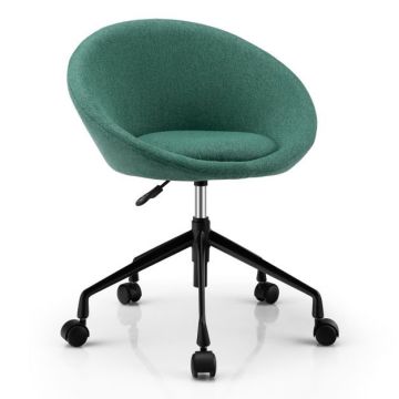 Office chair, without armrests, Green, 62 × 57 × 71–78 cm