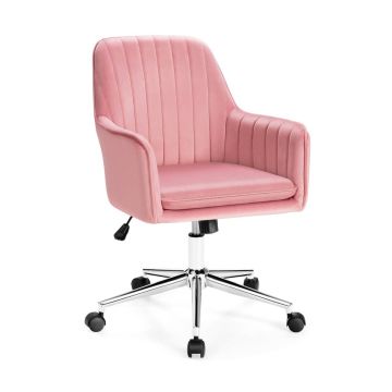 Office chair, removable cushion, 23.4 × 22.8 × 32.7-35.4 inches