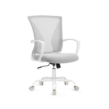 Biuro kėdė SONGMICS OBN022GD01, Su reguliuojamu aukščiu, 64 × 96–104 × 64 cm