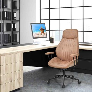 Office chair, With headrest, 67 × 69 × 117–126.5 cm