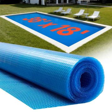 Bubble pool cover VEVOR 200-36*18, 10.972 × 5.486 m