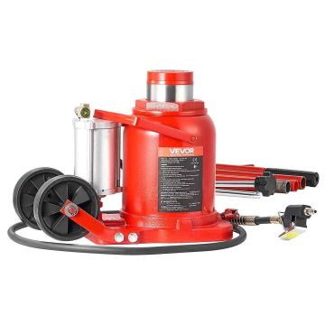 Бутылочный домкрат VEVOR MR8008, 50 т, 39,5 × 23 × 26,5 см