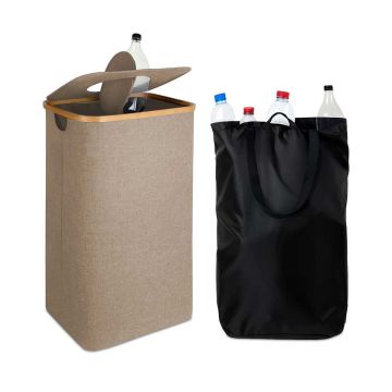 Butelių rinktuvas Relaxdays, 100 l, 42 × 70 × 34 cm