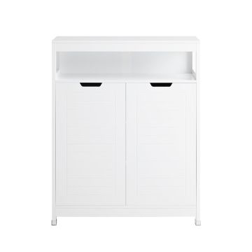 Напольный шкаф для ванной 70x35x90см., белого цвета