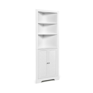 Шкаф для ванной 60x44,5x173см, белый цвет
