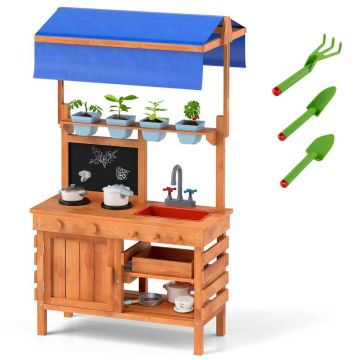 Детская кухня 77x52x135см, разных цветов