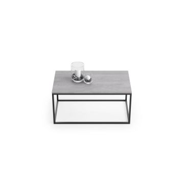 Кофейный столик Concrete Design Solo 100x60x40 см, серый