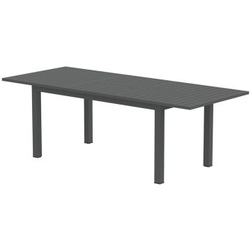 Lauko stalas Outsunny 220x90x73cm., tamsiai pilkos spalvos