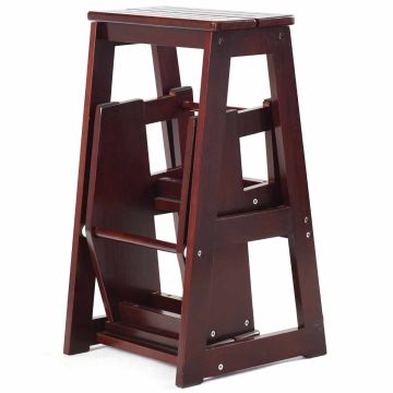 Приставной столик 38,5x57x66см, коричневого цвета