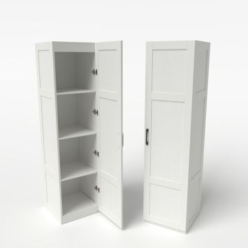 Шкаф для хранения, 4 полки, 40 × 150 × 37 см