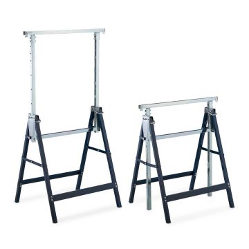 Darbo pastolės Relaxdays, 2 vnt, 68,5 × 130 × 58 cm