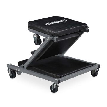 Darbo platforma Relaxdays 10049685_957, platforma ir taburetė, 91 × 12 × 41 cm
