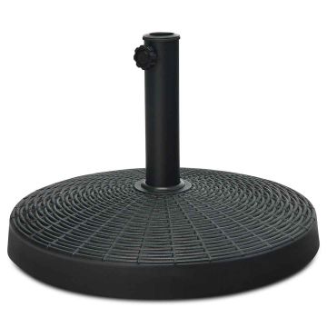 Основание для зонта 52x36см, черного цвета