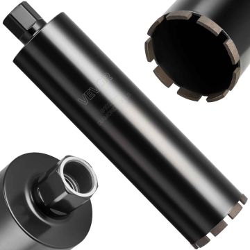 Deimantinė gręžimo karūnėlė VEVOR, 1-1/4 col.-7, 102 × 356 mm