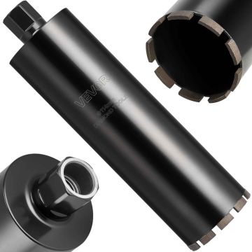 Deimantinė gręžimo karūnėlė VEVOR, Ø 114 × 356 mm