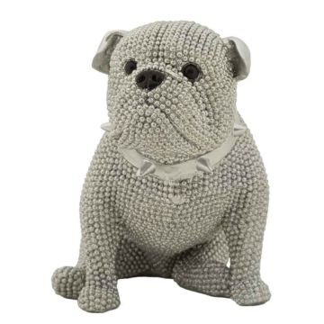 Dekoratyvinė buldogo statulėlė Sparky, 17 × 14 × 11 cm