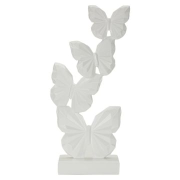 Dekoratyvinė drugelių skulptūra, 12 × 26 × 6 cm