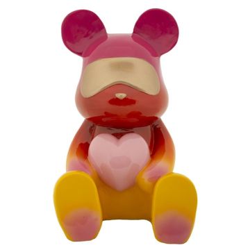 Dekoratyvinė figūrėlė Rainbow meškiukas, sėdintis, 21,5 × 32 × 20,5 cm