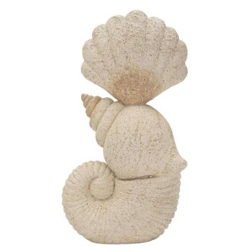 Dekoratyvinė kriauklės skulptūra, 17,2 × 30,2 × 10 cm