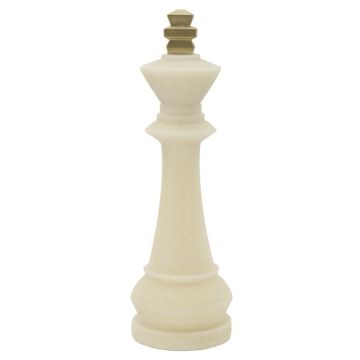 Dekoratyvinė šachmatų karaliaus figūrėlė QUARZY, Ø 13 × 41 cm
