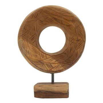 Dekoratyvinė skulptūra DORAT, apvali, 20 × 28 × 10 cm