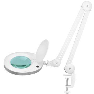 Magnifying glass lamp ELEGANTE 6025, 60 LED SMD, 5D, 75 × 23 × 10 cm