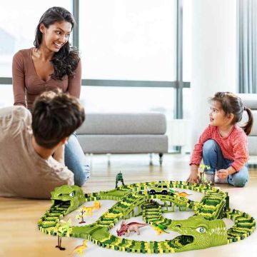 Dinosaur construction set, 240 pieces, 100 × 60 × 9 cm