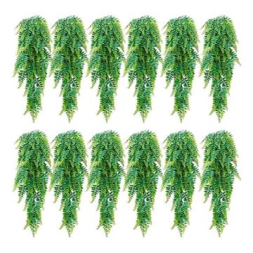 Artificial ferns VEVOR JN-G-69, 12 pcs, 79 × 39 × 3 cm