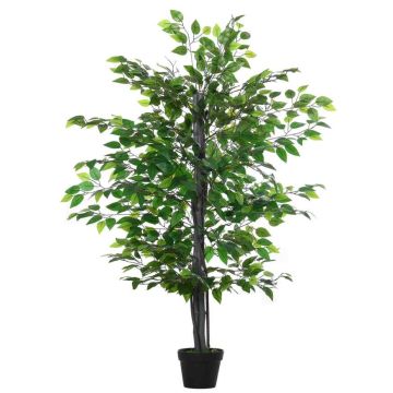 Dirbtinis augalas Outsunny 17x17x145cm., žalios/juodos spalvos