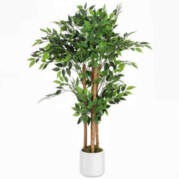 Artificial banyan tree, Green/white, 55 × 55 × 120 cm