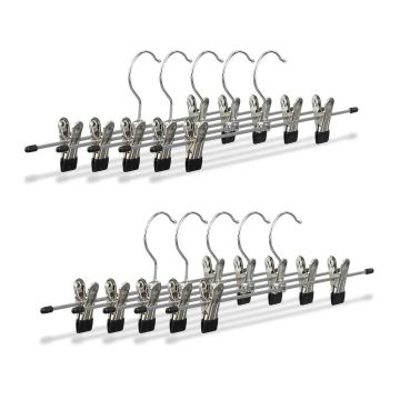 Drabužių pakabos Relaxdays, 10 vnt, 9 × 35,5 × 2,5 cm
