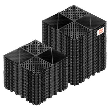 Drainage tiles VEVOR PJGS-30 x 30 x 1.5-G, 50 pcs, 310 × 310 mm