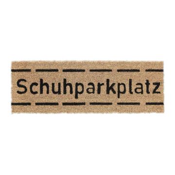 Durų kilimėlis Relaxdays 10043445.0, siauras, ruda/juoda, 75 × 1,5 × 25 cm