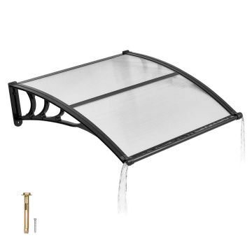 Door canopy VEVOR CZPC40X40T-C, 101.7 × 27.5 cm