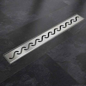 Shower channel WELLE, with siphon