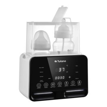 Double bottle warmer Ellie 45, 7in1, for 2 bottles, 21 × 17 × 14 cm