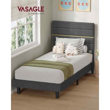 Dvigulės lovos rėmas VASAGLE RMB503G01, 90 × 110/116,5 × 202 cm