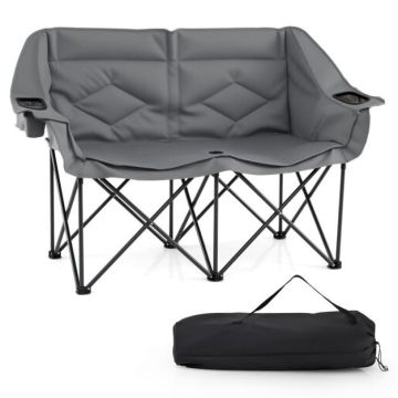 Dvivietė sulankstoma turistinė sofa, 2 vietų, 146 × 56 × 94 cm