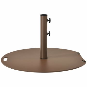 Основание для зонта 70x65x37см, коричневого цвета